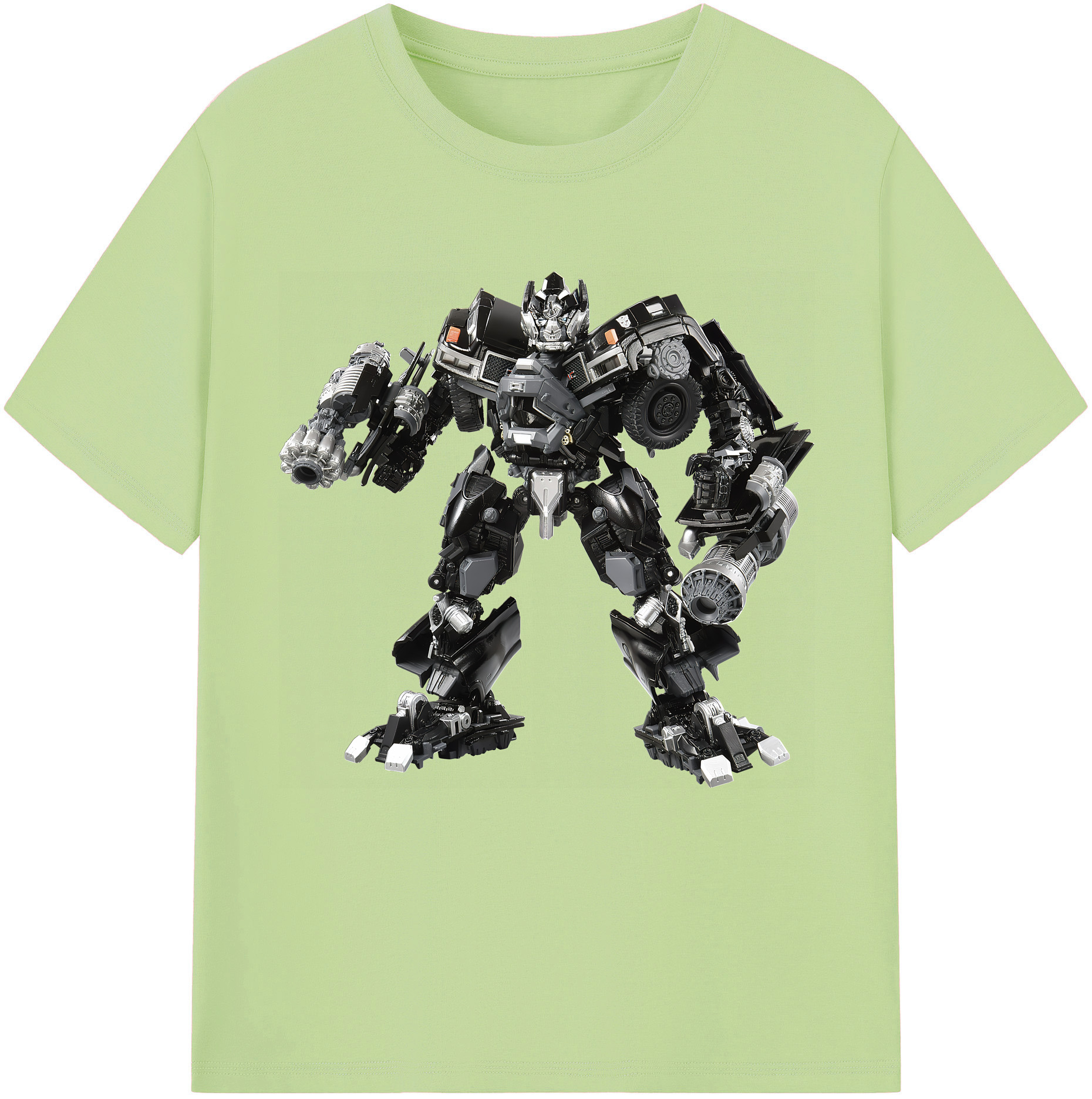 （画像用） Transformers トランスフォーマー 綿100％半袖Tシャツ（フロントプリント）